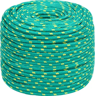 Produktbild von vidaXL Bootsseil Grün 8 mm 50 m Polypropylen