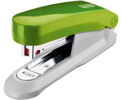 Produktbild von Novus Heftgerät E 15 fresh, bis 15 Blatt fresh grün/grau, im Blister
