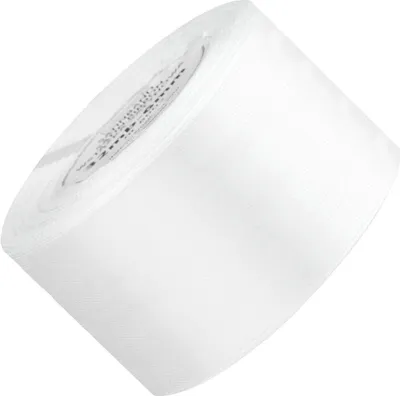 Image de Ruban de satin Dekolo  Noeud  Mariage  Ruban de satin Ruban cadeau Ruban à nœuds Décoration d'anniversaire 50 mm x 32 m en rouleau Blanc