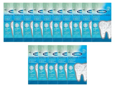 Image de 15 bâtonnets de fil dentaire Sensitive Clean