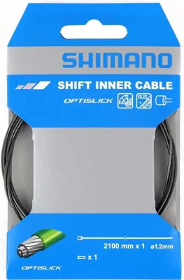 Immagine prodotto di Cavo di trasmissione SHIMANO - CAVO MTB/ROAD 1,2x2100mm - Argento