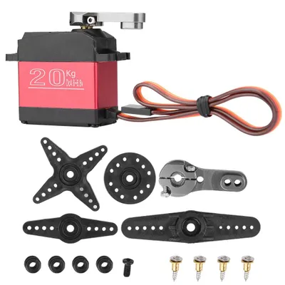 Produktbild von DSSERVO DS3218MG Wasserdichtes digitales Servo mit Metallgetriebe, 20 kg Drehmoment für ferngesteuerten mechanischen Arm (20 kg)