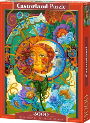 Produktbild von CASTORLAND Puzzle Sonne und Mond 3000 Teile