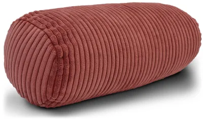 Produktbild von Amilian Nackenrolle 40x15 cm mit Bezug, Kissenrolle in Cord-Optik - Herzschimmer