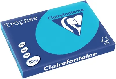 Produktbild von Clairefontaine Trophée Royalblau 120g/m² DIN-A3 - 250 Blatt