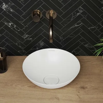 Immagine prodotto di Kaldewei AVELLINO, lavabo da appoggio, modello 3203, diametro 30 cm
