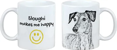 Immagine prodotto di Saluki tazza con il cane Mi rende felice Art-Dog