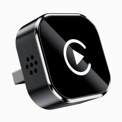 Produktbild von 2-in-1-Adapter für kabelgebundenes und kabelloses CarPlay und Android Auto, intelligente CarPlay-Box mit USB-Plug-and-Play-Funktion und automatischer