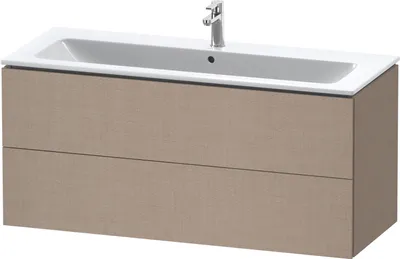 Produktbild von Duravit Duravit Waschtischunterbau L-CUBE 1220x481x550mm leinen