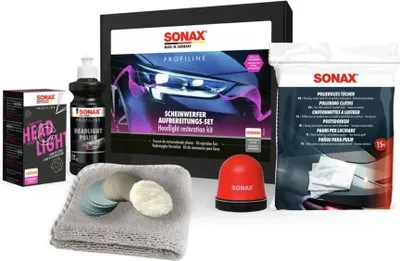 Produktbild von SONAX PROFILINE ScheinwerferAufbereitungsSet (1 Set)