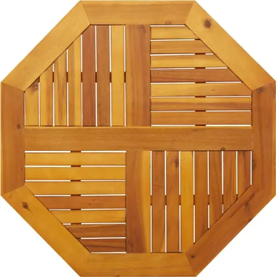 Produktbild von Tischaccessoires, Tischplatte, 80x80x2,2 cm Achteckig Massivholz Akazie - Tischplatten CC23065