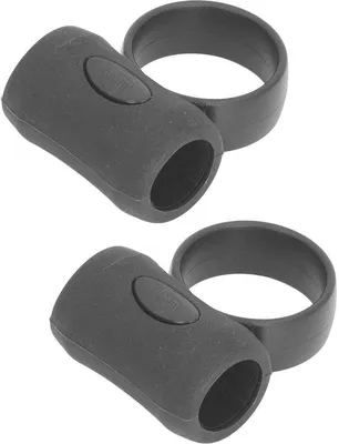 Productafbeelding van Drumstick-clipset bestaande uit 2 delen - Eenvoudige bevestiging voor drumstokken, gemaakt van ABS-kunststof en siliconen, ideaal voor beginners