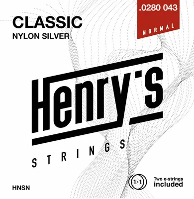 Produktbild von Henry's Nylon Silver 0280-043 N Nylon Konzertgitarren Saiten