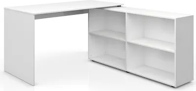 Produktbild von Vicco Eckschreibtisch FlexPlus, 137 x 60 cm, Weiß