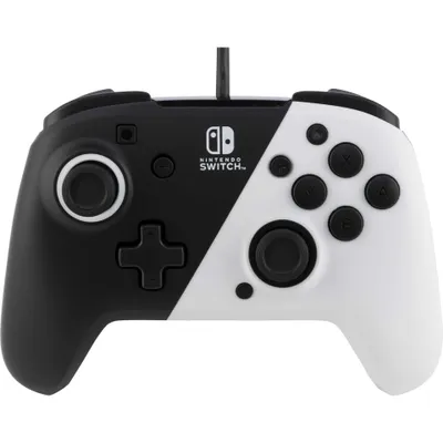 Obrázek produktu pro PDP Controller Faceoff Deluxe+Audio schwarz/weiß Switch