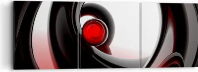 Produktbild von Bild auf Leinwand - Leinwandbild - Abstraktion Komposition Glaskugeln - 90x30cm - Wand Bild - Wanddeko - Leinwanddruck - Bilder - Kunstdruck - Leinwand bilder - Wandkunst - CA90x30-0315
