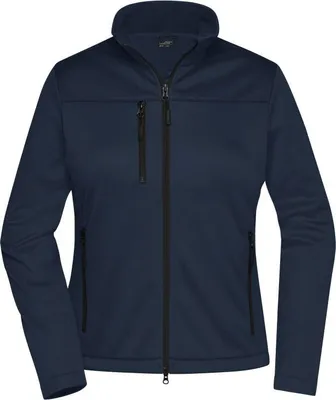 Produktbild von Ladies' Softshell Jacket navy, Gr. S