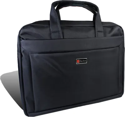 Zdjęcie produktu dla Torba Street elegancka torba biznesowa damska męska torba na laptopa czarna poliester 38x7x30 D2OTJ255S