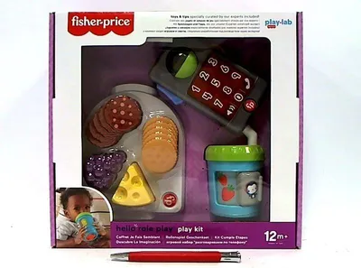 Image de Fisher-Price HFJ95 - Rollenspiel Geschenkset, Spielset mit Aktivitätsspielzeugen für Babys und Kleinkinder, Babyspielzeug ab 12 Monaten
