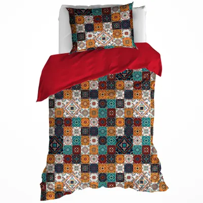 Produktbild von De Witte Lietaer Bettbezug, Ankara - 140 x 200/220 + 60 x 70 cm - Baumwolle
