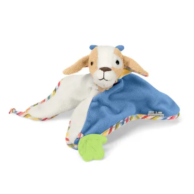Produktbild von Sterntaler-Schmusetuch Wieslinge Zottel Integrierte Rassel, Alter: Für Babys ab der Geburt, 19 cm, Bunt