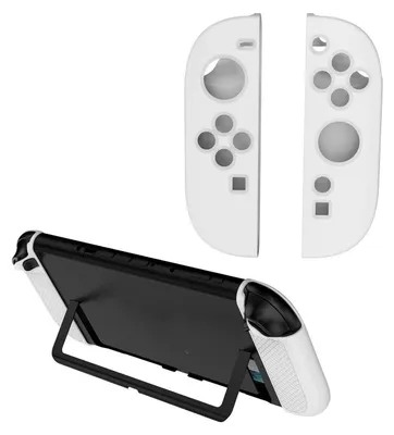 Immagine prodotto di Per Nintendo Switch 2 Joy-Con Controller Silicone Full Cover Cover protettiva Bianco