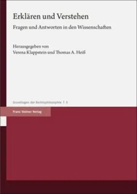 Produktbild von Erklären und Verstehen
