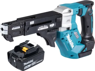Image de Visseuse sans fil Makita DFR 552 T1 18 V 25 - 55 mm Brushless + 1 batterie 5,0 Ah - sans chargeur