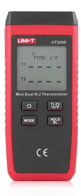 Produktbild von Mini Typ Thermoelement Thermometer - Digitales Thermometer - LCD-Display - -50 bis 1300 Grad Celsius - Präzise und Tragbar - Geeignet...