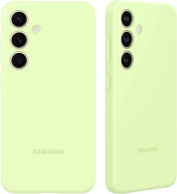 Image de Samsung Silicone Cover Galaxy S24+ - kaki