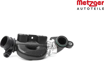 Produktbild von METZGER 2400412 Turbo Ladeluftschlauch passend für PEUGEOT 207 (WA, WC) 207 CC (WD) 207 SW (WK) 1007 (KM) für CITROËN C2 Schrägheck (JM)
