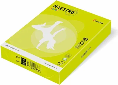 Produktbild von MAESTRO COLOR 9417-NEOGNA80S Kopierpapier MAESTRO® Color Neon, A4, 80g/m², 500 Blatt,  neongrün