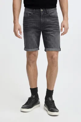 Immagine prodotto di Blend BHLuke: Pantaloncini jeans da uomo, modello corto, in denim, vestibilità regular, Immagine generata dall'IA