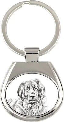 Produktbild von Leonberger - Schlüsselanhänger mit Hund, Anhänger mit Aufdruck, personalisierter Anhänger der Marke Art-Dog