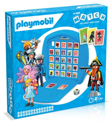Produktbild von Top Trumps Match - PLAYMOBIL Würfelspiel Gesellschaftsspiel Kinderspiel Spiel
