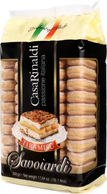 Immagine prodotto di Casa Rinaldi savoiardi -pasticcini dolci- in busta 500gr