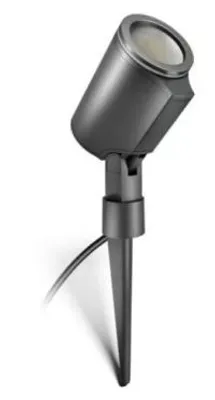 Image de Spot LED Steinel Spot Garden 24 V orientable blanc chaud-blanc neutre anthracite