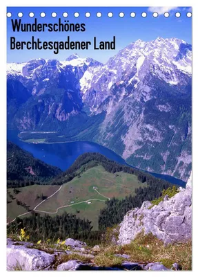 Produktbild von Wunderschönes Berchtesgadener Land (Tischkalender 2027 DIN A5 hoch), CALVENDO Monatskalender