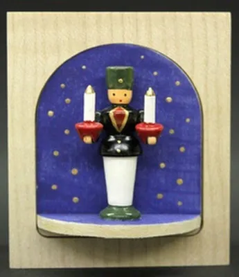 Produktbild von Miniaturfigur Drehkastl Lichterbergmann 5x6x2,5cm NEU