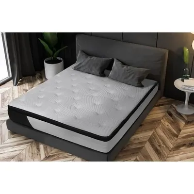 Produktbild von Matratze 140 x 190 x 30 cm – 560 Taschenfedern und Formgedächtnis
