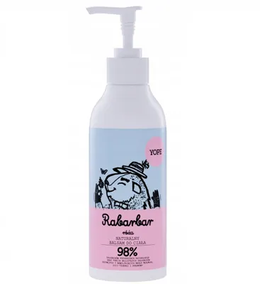 Zdjęcie produktu dla Yope Naturalny balsam do ciala Rabarbar i Roza, 300ml