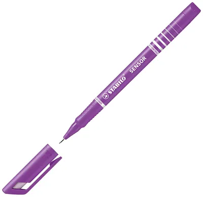 Obrázek produktu pro Fineliner s pružinovým hrotem - STABILO SENSOR F - jemný - jedno pero - fialový