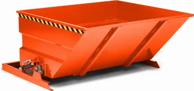 Produktbild von RR Industrietechnik Großraumkipper Typ RGK-500 2220x2380x1545mm 5000dm³ RAL 2004 Reinorange