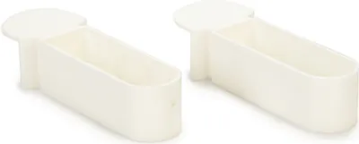 Produktbild von Snackschale - Vogelnapf - Kunststoff - weiß - 2x1,5 cm