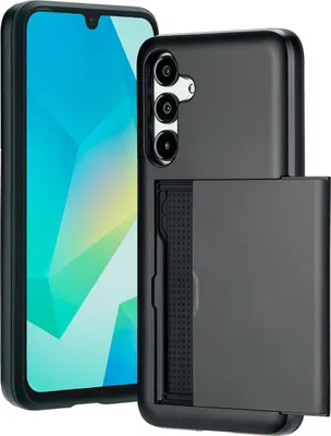 Image de imoshion Coque arrière avec porte-cartes pour le Samsung Galaxy A16 - Noir
