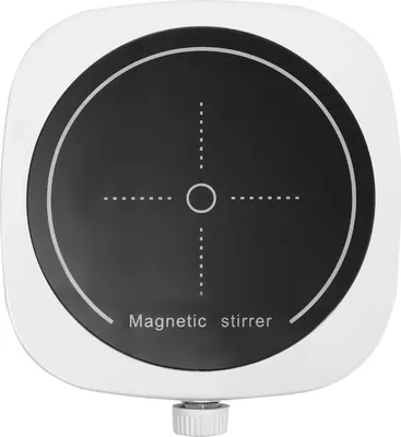 Image de Agitateur magnétique - Mélangeur de laboratoire - 5 W 220 V - 0-4000 tr/min - 1 l - Portable - Pieds antidérapants - Pour le brassage, la levure et le laboratoire