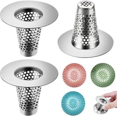 Immagine prodotto di Filtro per doccia, confezione da 3 pezzi, in silicone nero, per il bagno