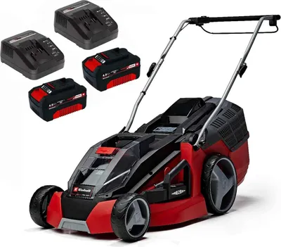 Produktbild von Einhell Rasenmäher GE-CM 43 Li M Kit 36V, 43 cm 2 x 4,0 Ah Akku + 2 x Ladegerät)