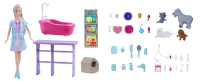Obrázek produktu pro WIKY Panenka veterinářka s doplňky 30 cm