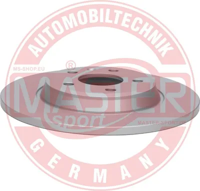 Obrázok produktu pre 2x MASTER-SPORT zadný brzdový kotúč 24011201781PR-PCS-MS pre VW GOLF VI (5K1)